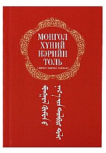 Монгол хүний нэрийн тайлбар толь