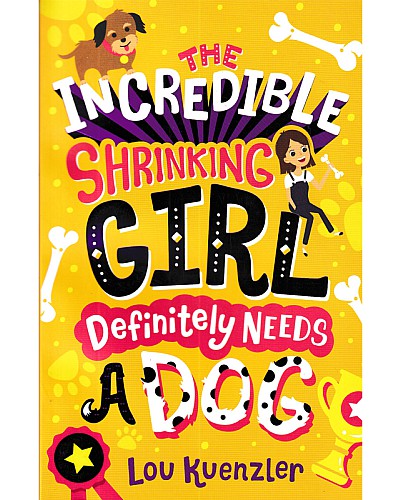 The incredible shrinking girl definitely needs a dog