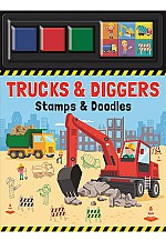 Stamp & Doodle: Trucks & Diggers